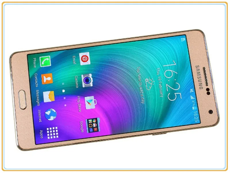 Оригинальный разблокированный мобильный телефон samsung Galaxy A7 Duos 4G GSM Android две sim