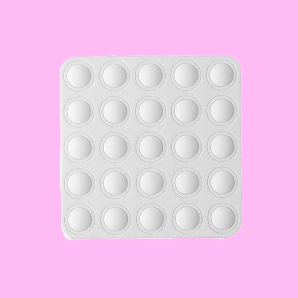 1 Лист Модный чехол типа сделай сам дизайн ногтей Белый Силиконовая этикетка