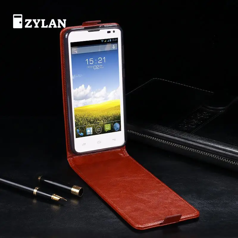 ZYLAN для Fly IQ4415 Era Style 3 чехол Роскошный кожаный флип защитный телефона и подарок |
