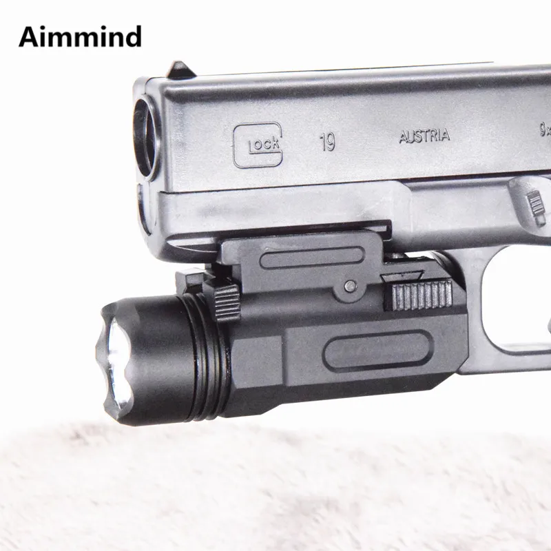 Страйкбольный мини фонарь для пистолета QD Quick Detach Handgun светодиодный Ной винтовки