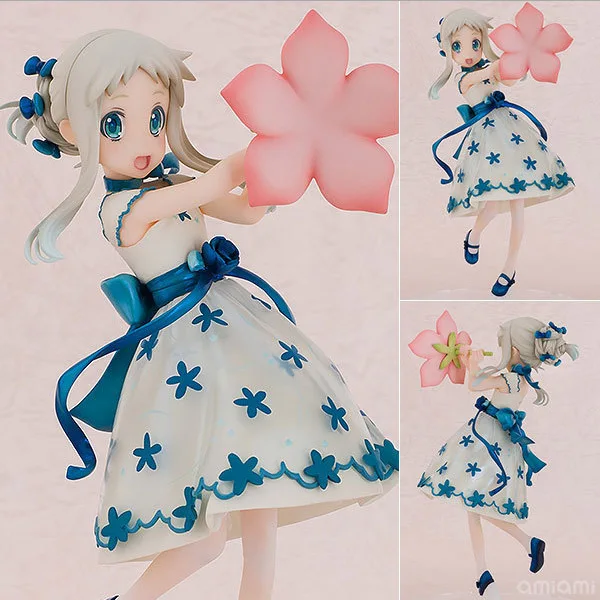 

18cm anohana honma meiko menma Anime Action Figure PVC Collection Model toy juguetes brinquedos for christmas gift