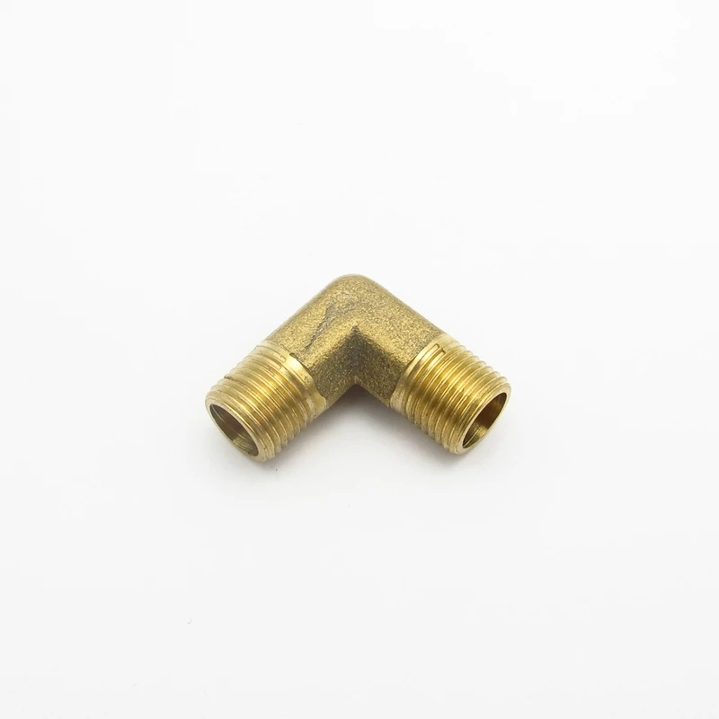 1/8&quot BSP Male Thread 90 Degree Elbow Brass Pipe Fitting Adapter Coupler Connector For Water Fuel Gas | Обустройство дома