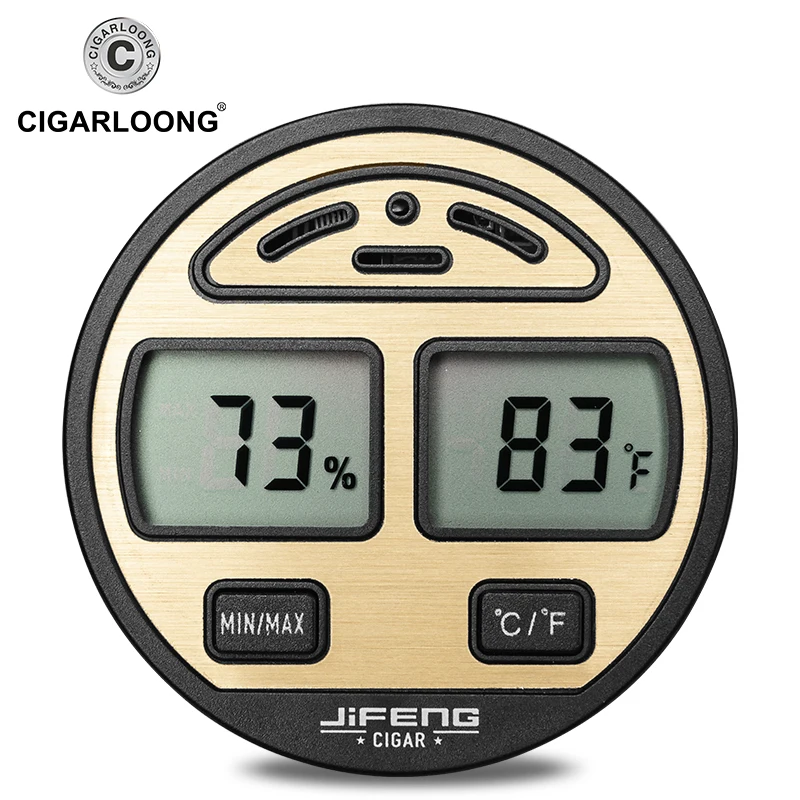 

Electronic Hygrometer Professional Cigar Hygrometer for Cigar Humidor COHIBA Cigars Hygrometers CL-139