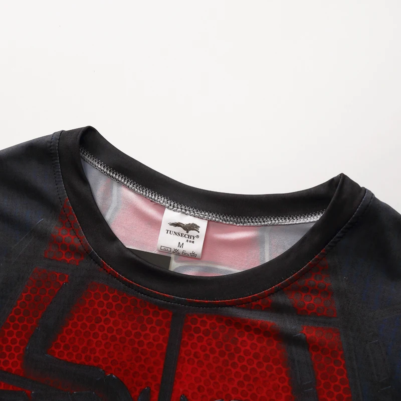 Дешевые продажи Новые мужские Евро размер 3D футболки цельные мультфильм