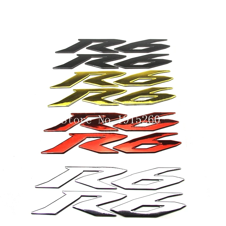 Motor Body Sticker Decal Case For YAMAHA YZF-R6 YZF R6 R1 Motorcycle Shell Stickers 3D Emblem | Автомобили и мотоциклы