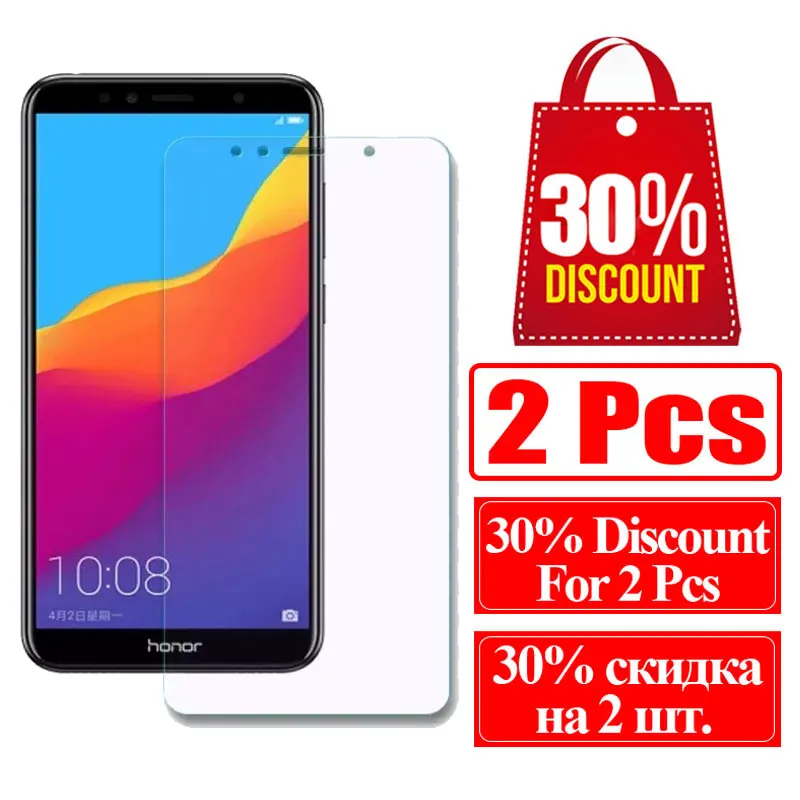 Защитное стекло на huawei Honor 7A 7X 7C Pro 6A 6C 6X Защитная пленка для экрана Tremp закаленная
