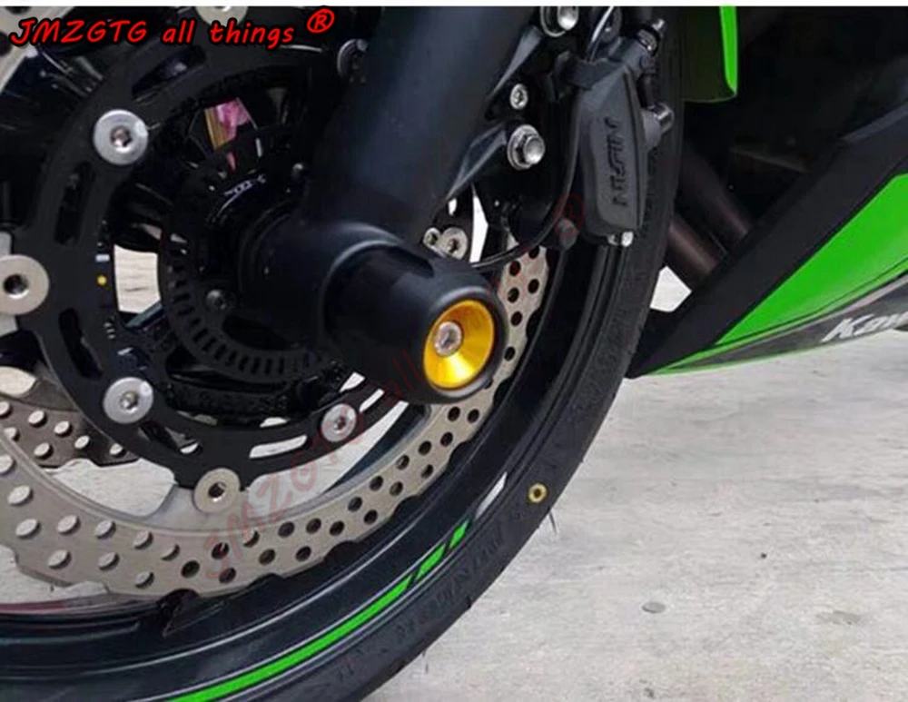 Мотоцикл передний CNC колесо ось вилка Краш протектор слайдер винт для KAWASAKI Z650 Ninja650