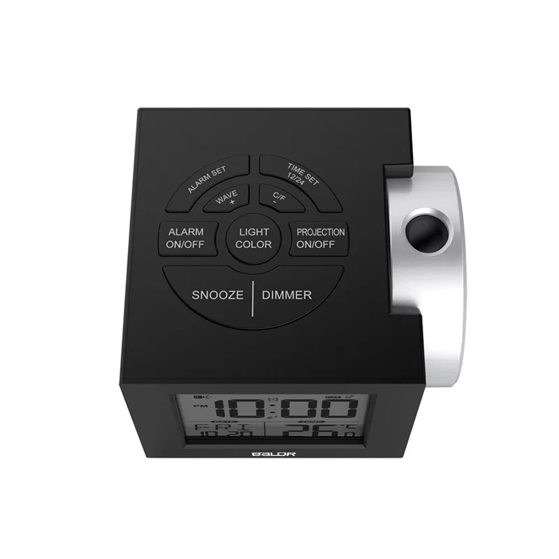 projection alarm clockwatch table bedside bedroom despertador Digital Projection Alarm Clock Electronic watch LED thermometer | Дом и сад