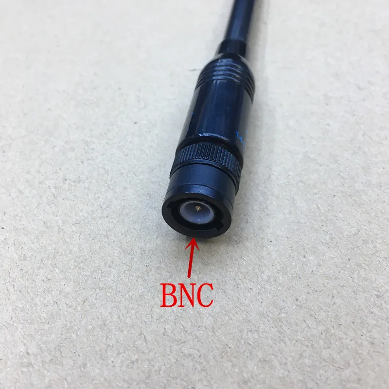 Honghuismart NA-773 144/430 МГц УФ Двухдиапазонная телескопическая антенна BNC для ICOM IC-V8/V82