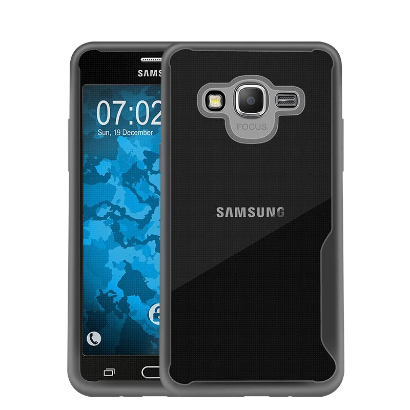 Для Samsung Galaxy J2 Prime прозрачный защитный чехол из закаленного стекла для J5 J7 Мягкие
