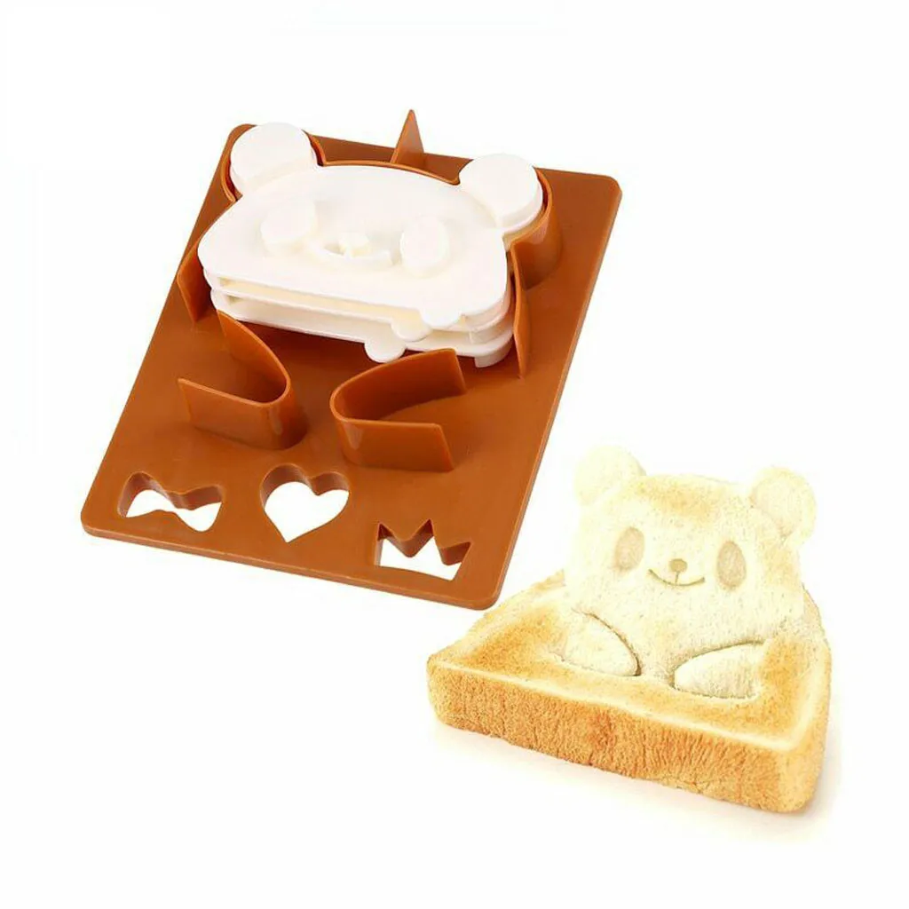 Сэндвич медведь резак формирователь Хлеба Резак DIY еда форма панда инструмент