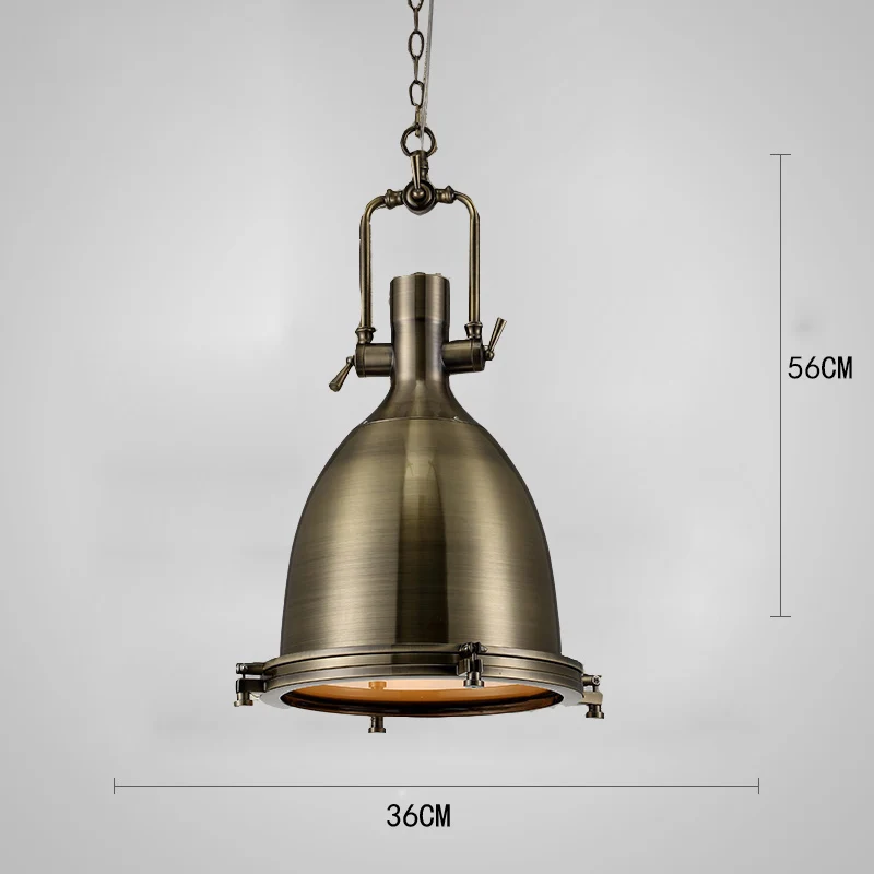 Model 9 Vintage loft American chain pendant light country restaurant heavy metals industry lamp the wind restoring ancient ways - Цвет корпуса: Model 9