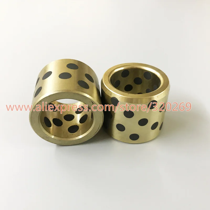 2 шт. JDB 12 мм JDB121820 графитовая медная втулка роликовая JDB121825 самосмазывающийся