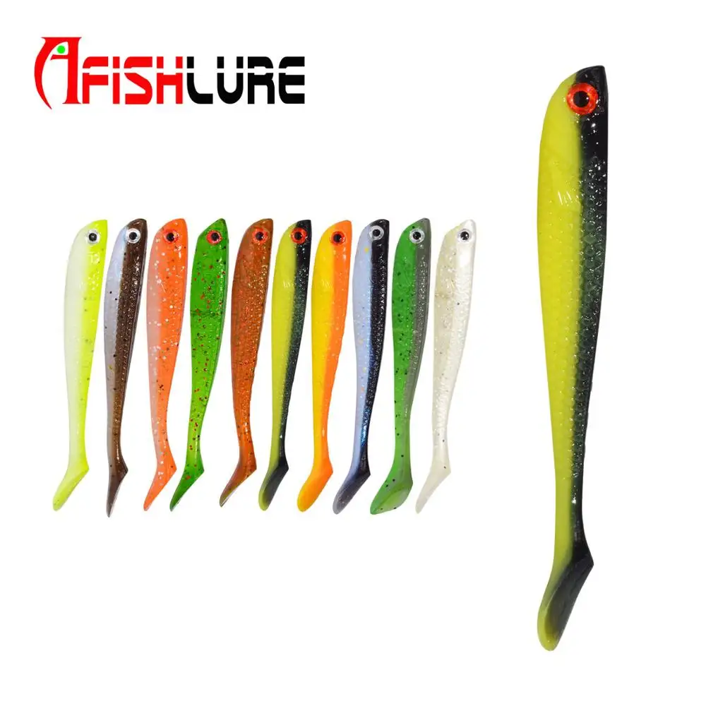Весло хвост искусственные рыболовные приманки 55 мм малые мягкие Пластик