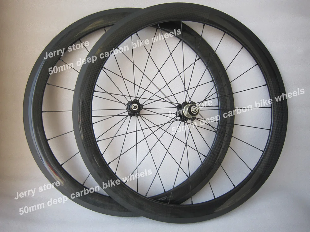 Бесплатная доставка шоссейные колеса 700C части велосипеда из углеродного волокна