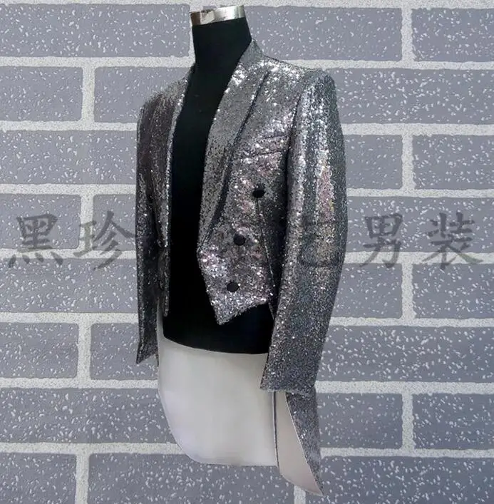 Мужской волшебный смокинг мужские костюмы Homme сценические для певцов мужской