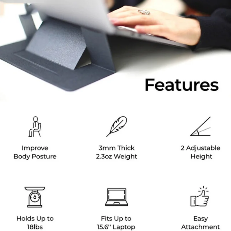 2019 новейший ноутбук Стенд Ультра тонкий регулируемый Портативный складной