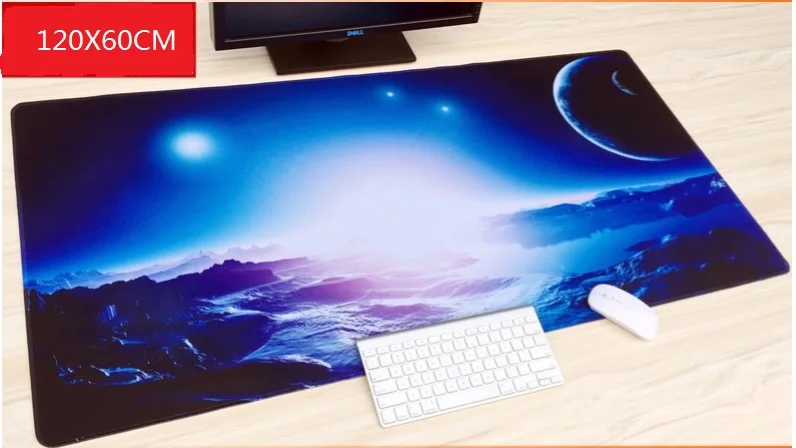 Большой коврик для мыши весаппа 120 см x 60 XXL игровой офисный Аниме настольный декор