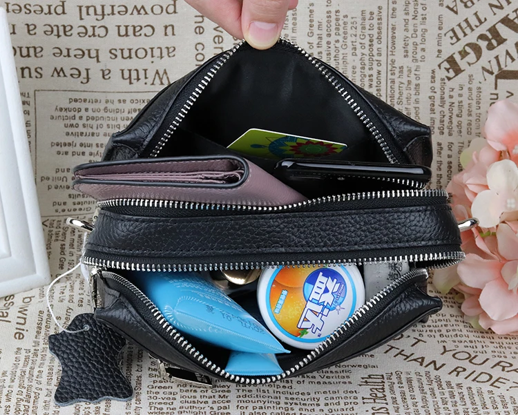 Роскошная однотонная, маленькая сумка на плечо для женщин, кошелек из натуральной кожи, модные черные/зеленые/светло-голубые женские сумки-мессенджеры