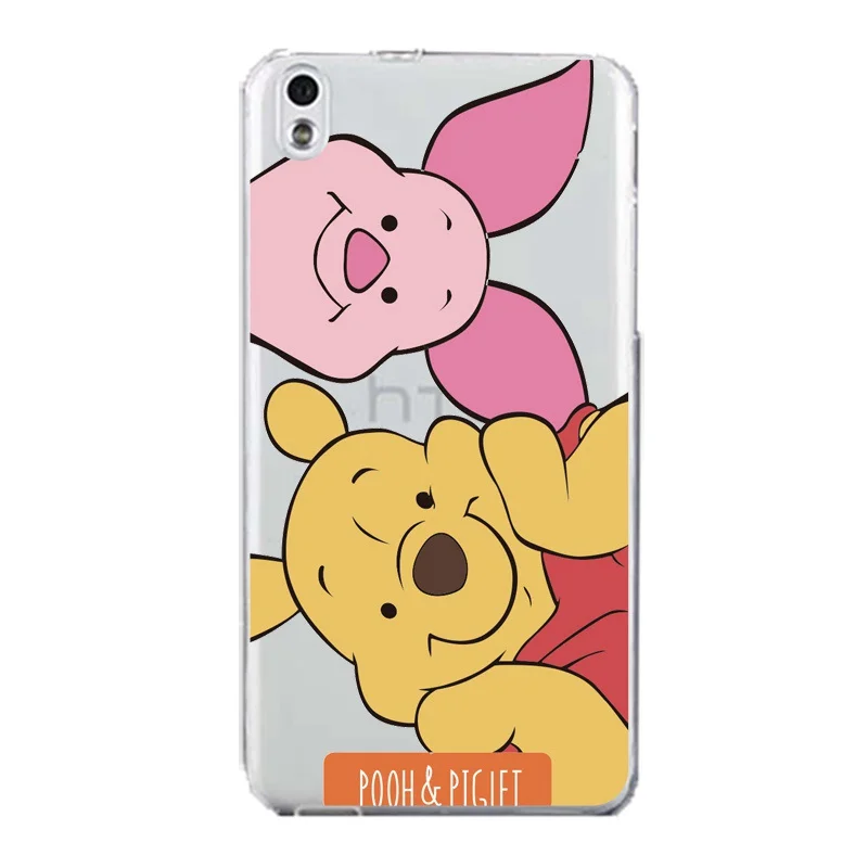 Ice cream Soft Clear TPU Phone Case For HTC D820 M8 M9 A9 Silicone Micky Minnie Wine Pooh Painted Coque Cute Cover Free Shipping | Мобильные