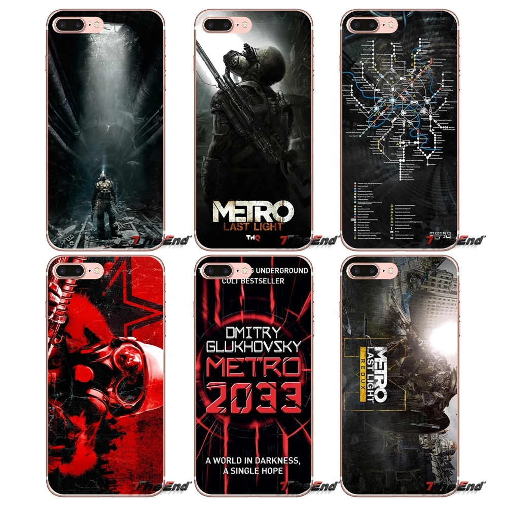 Чехол из ТПУ Game Metro 2033 Ultimate Edition для iPhone X 4 4S 5 5S 5C SE 6 6S 7 8 Plus Samsung Galaxy J1 J3 J5 J7 A3 A5 2016