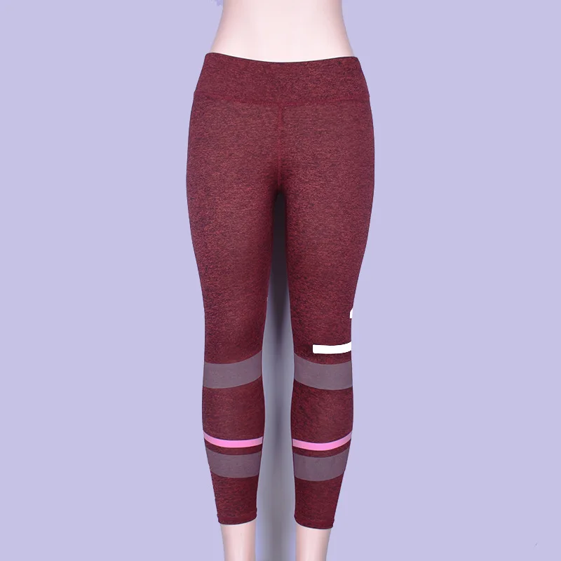 Брюки для йоги с принтом FNMM спортивная одежда бега леггинсы фитнеса спортивные