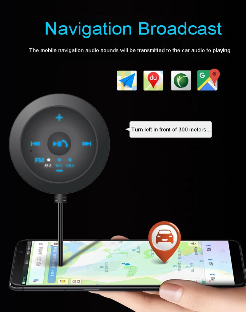 Аудиоприемник JINSERTA 3 5 мм AUX Bluetooth 0 Автомобильный MP3 плеер музыкальный адаптер