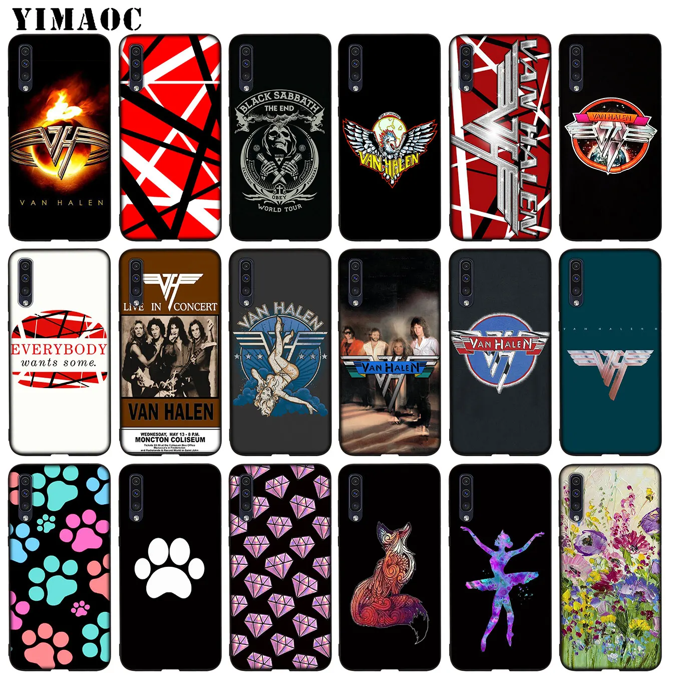 Оригинальный Мягкий силиконовый чехол YIMAOC для Samsung Galaxy A70 A60 A50 A40 A30 A20 A10 A50S A40S A30S A20S