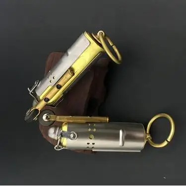 Креативный дизайн винтажная (медь/сталь) керосиновая Зажигалка для сигарет
