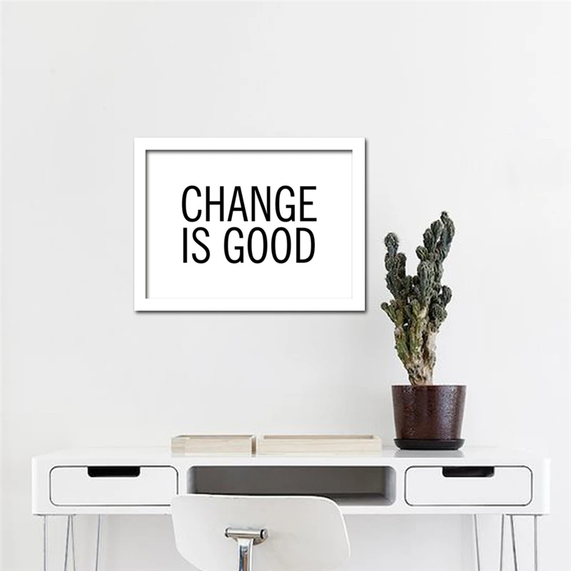 HAOCHU вдохновляющая искусственная фотография Картина на холсте для гостиной