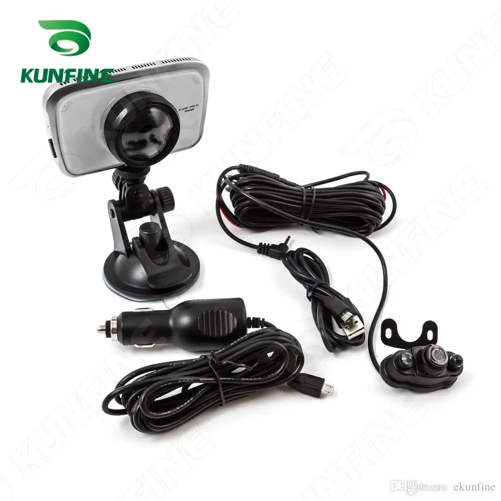 Цифровой видеорегистратор HD 1080P 3 5 дюйма с G датчиком|car dvr camera|dual cameradvr camera |