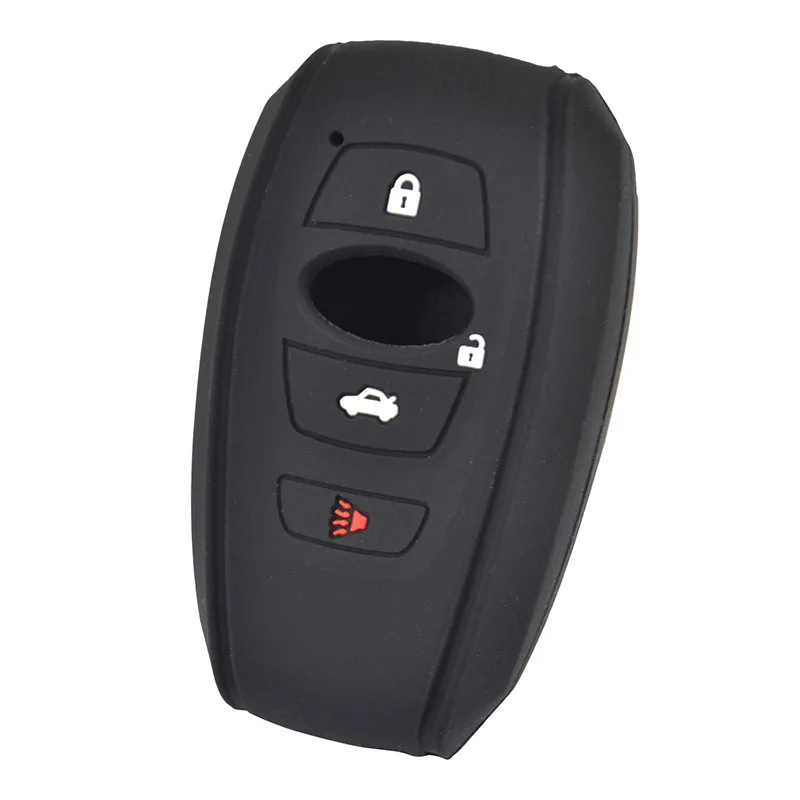 AX 4 Button For Subaru BRZ Forester Impreza STi WRX XV Crosstrek Legacy Outback 2015 2018 Silicone Remote Key Case Shell Cover|Футляр для