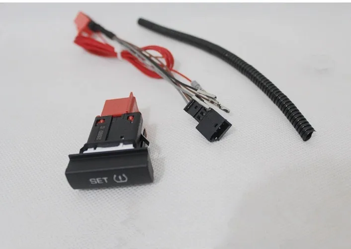 Система контроля давления в шинах кнопка переключателя с кабелем для Volkswagen VW Skoda