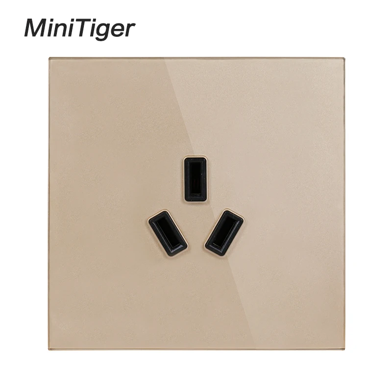 Minitiger 3 полюса стандарт AU кондиционирование воздуха настенная стеклянная панель