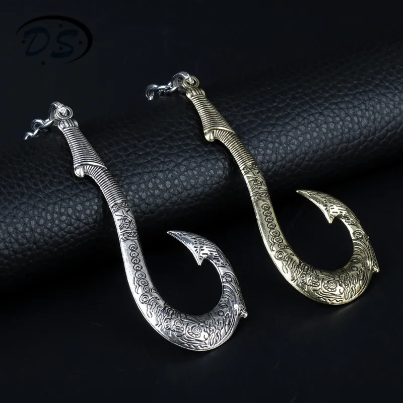 Cartoon Anime Jewelry Fishing Hook Pendants Keychain Tuna Keyrings Key Chains chaveiro llaveros | Украшения и аксессуары
