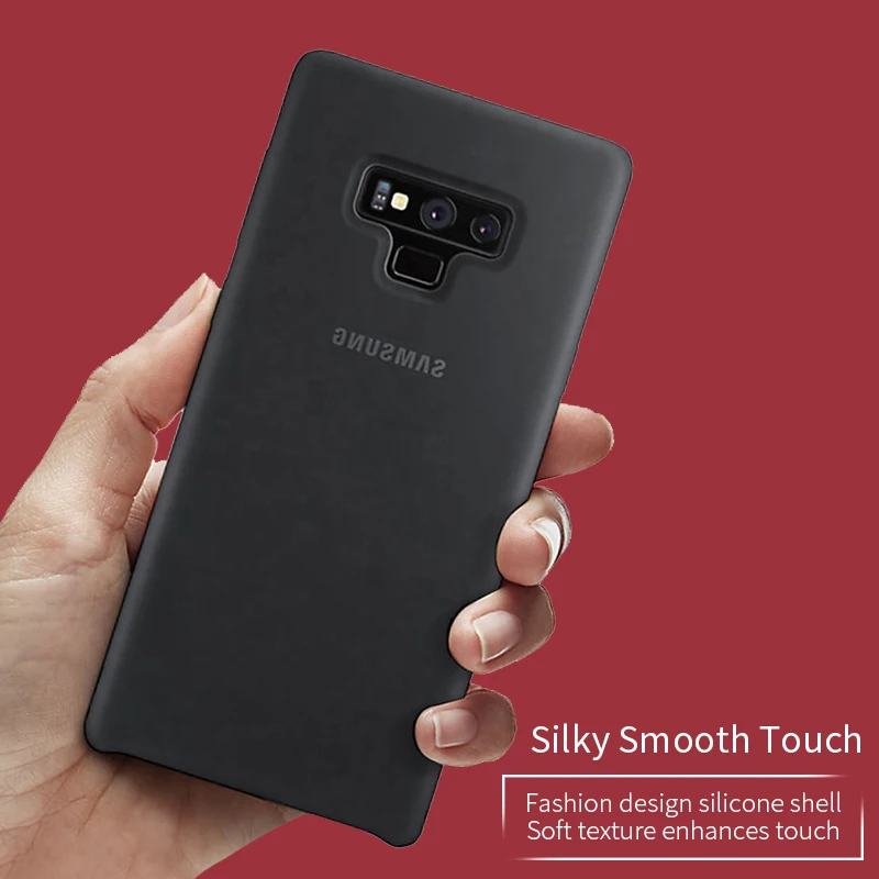 Samsung Note9 Case Silicone 100% Original Back Cover Business Luxury Sport Cut Anti-knock Dirt-resistant Waterproof N9600 | Мобильные