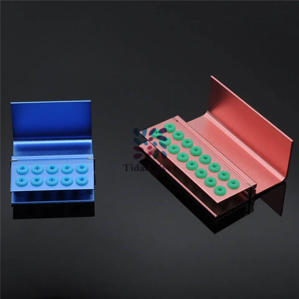 2/шт зубные боры дезинфекционный автоклав держатель блок стерилизатор FG RA