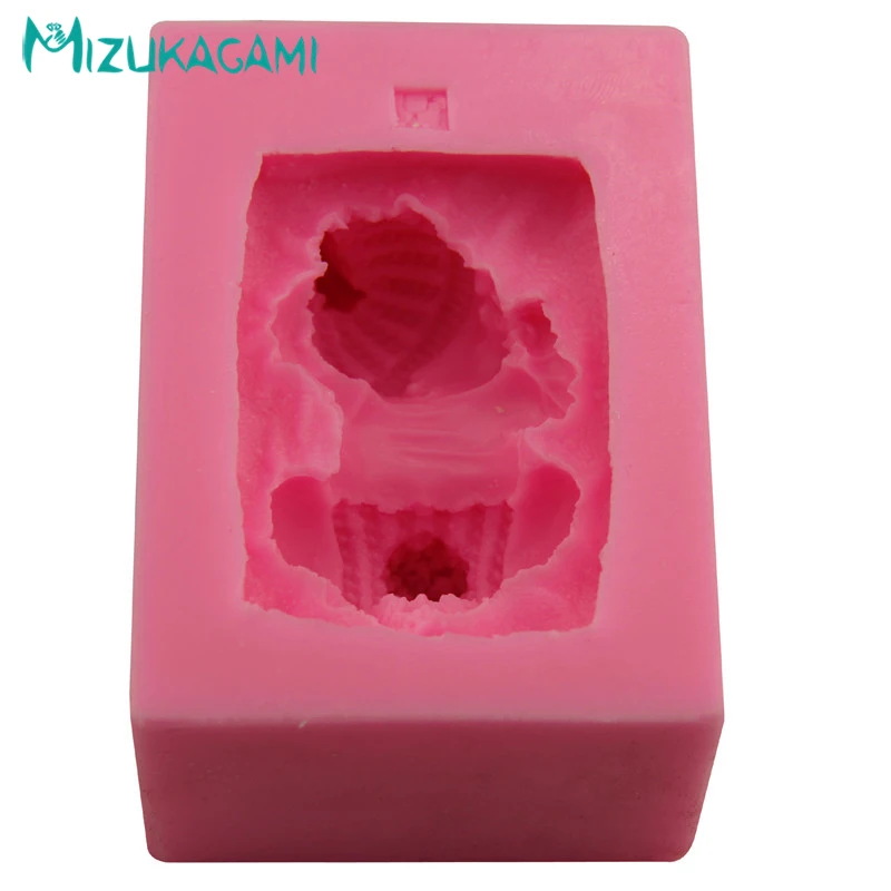 3D Мыло для маленьких мальчиков DIY шоколадная силиконовая форма торта помадка