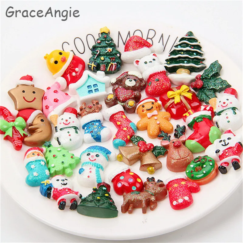 Бусины шармы из смолы с плоской задней стороной 20 шт.|Подвески| |