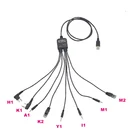 USB Кабель для программирования walkie talkie 8 в 1, для KENWOOD,ICOM,Hytera (HYT),Yaesu,Vertex Standard,Motorola, Портативное Мобильное радио