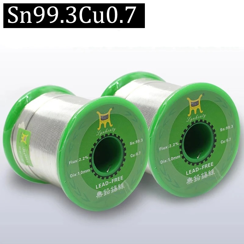 500g Lead Free Solder Wire Health Sn:99.3% Tin Melt Rosin Core Big Roll Model:Sn99.3-0.7Cu | Инструменты
