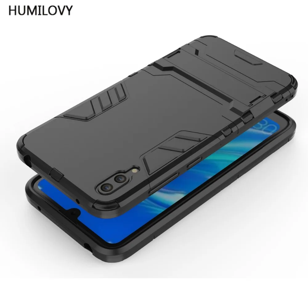 Для Huawei Enjoy 9 чехол силиконовый резиновый робот Броня Жесткий ПК для задней панели