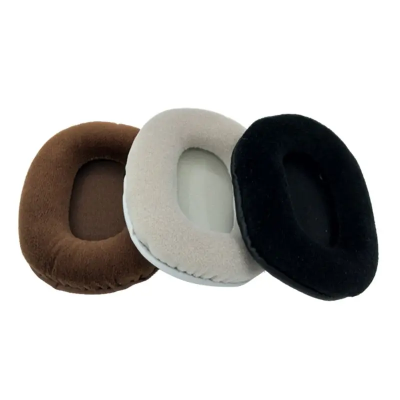 1 пара мягких фланелевых амбушюров для наушников замена подушек Audio-Technica ATH M50 M50X M40