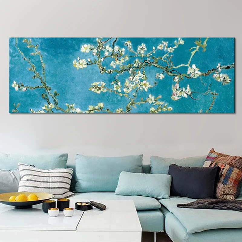5D DIY квадратная круглая Алмазная картина большого размера распродажа цветок цветущего миндаля дерево Художественный набор мозаика Алмазная вышивка домашний декор