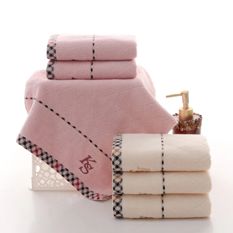 Изготовлено из чистого хлопка простое Европейское полотенце плотное лохматое