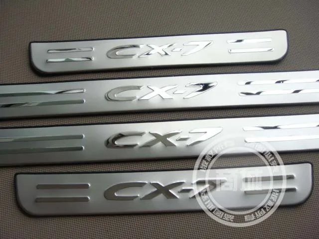 Высокое качество нержавеющая сталь Накладка/порог для Mazda CX-7 CX7 2007 2008 2008 2010 2011 2012. Автомобильный Стайлинг