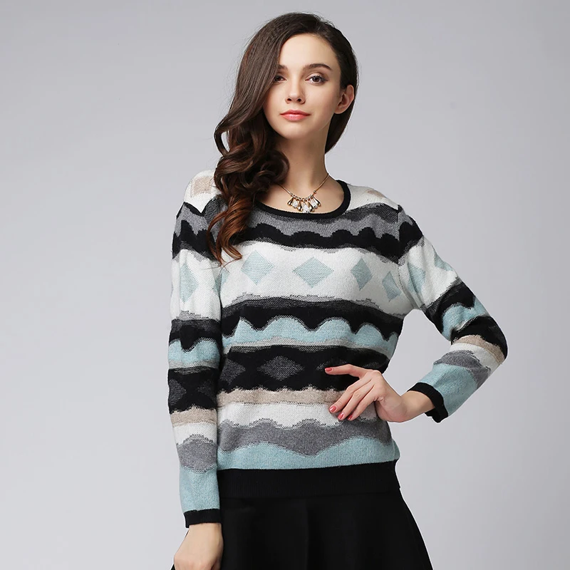 Xikoi кардиган женский Топ бренд полиэстер круглый вырез бежевый Полушерстяное