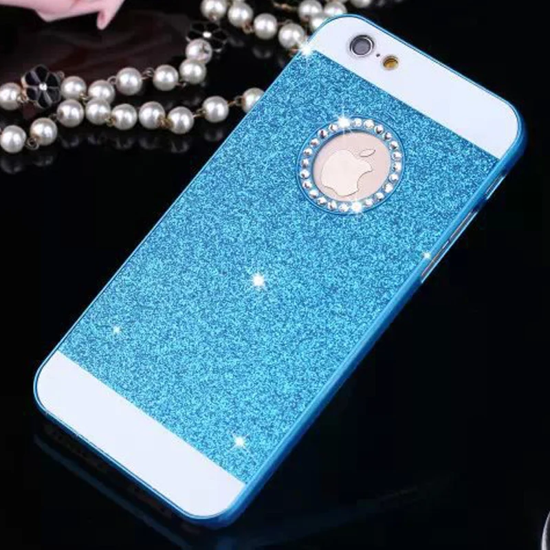SRLEEKING для iphone 4/4S, модная блестящая раковина для пудры, чехол для телефона, роскошный сверкающий бриллиант, твердый корпус для iphone 4/4S