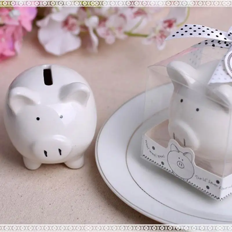 Бесплатная доставка DHL 20 шт. Модный свадебный подарок поросенок копилка новое