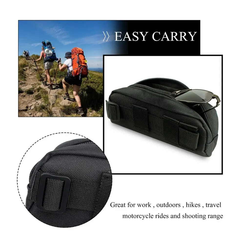 Vapanda портативный тактический Чехол для солнцезащитных очков Molle camelback, сумка для очков, сумка для спорта на открытом воздухе, тактический Чехол для очков